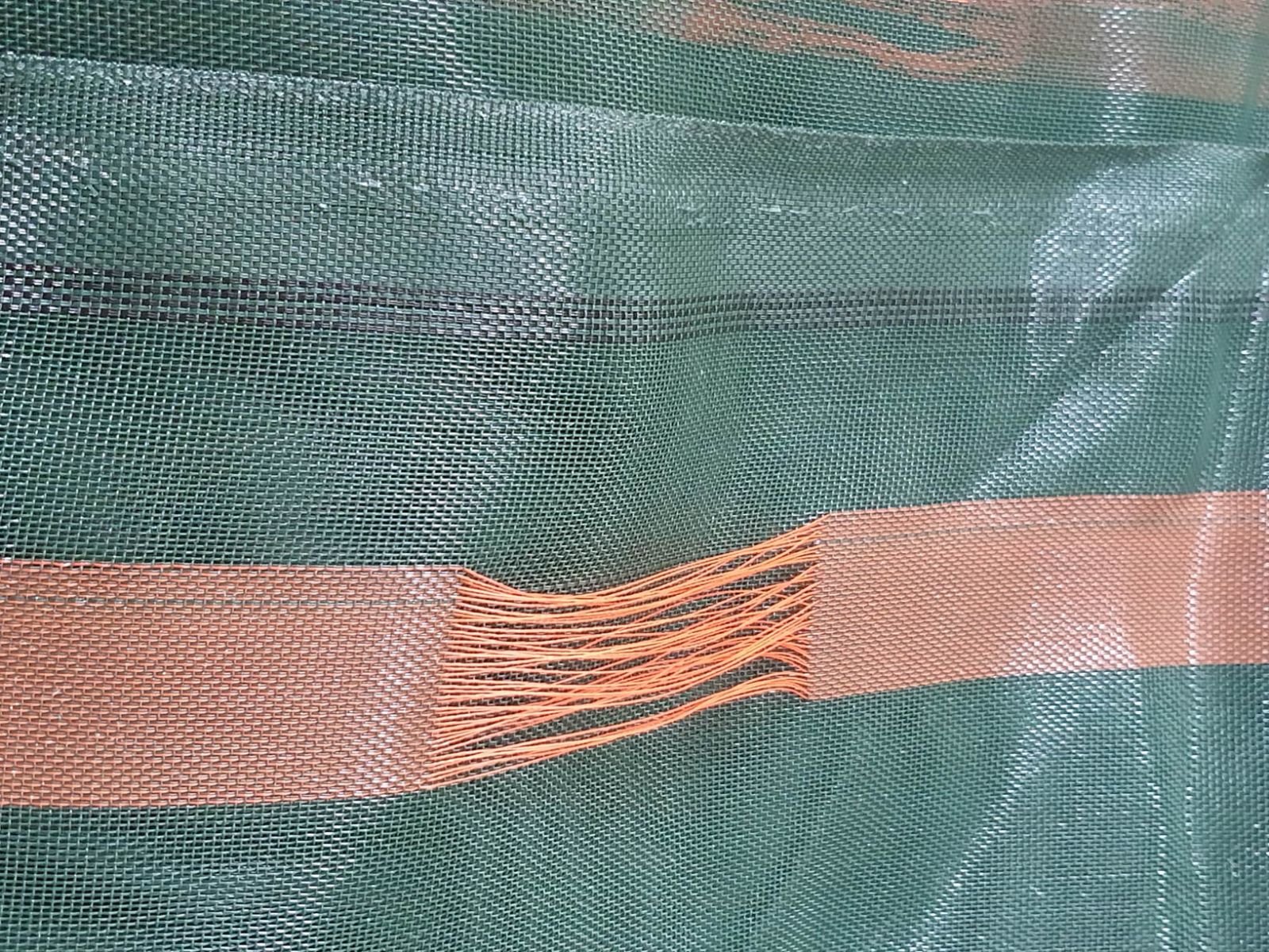 Siloschutzgitter (5×10m) | Grün – 220 g/m² - Fotos 2
